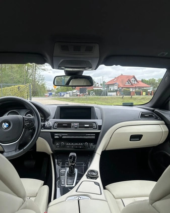 BMW Seria 6 cena 162900 przebieg: 58000, rok produkcji 2014 z Warszawa małe 379